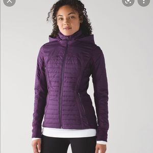 Lululemon First Mile Purple Jacket size 2